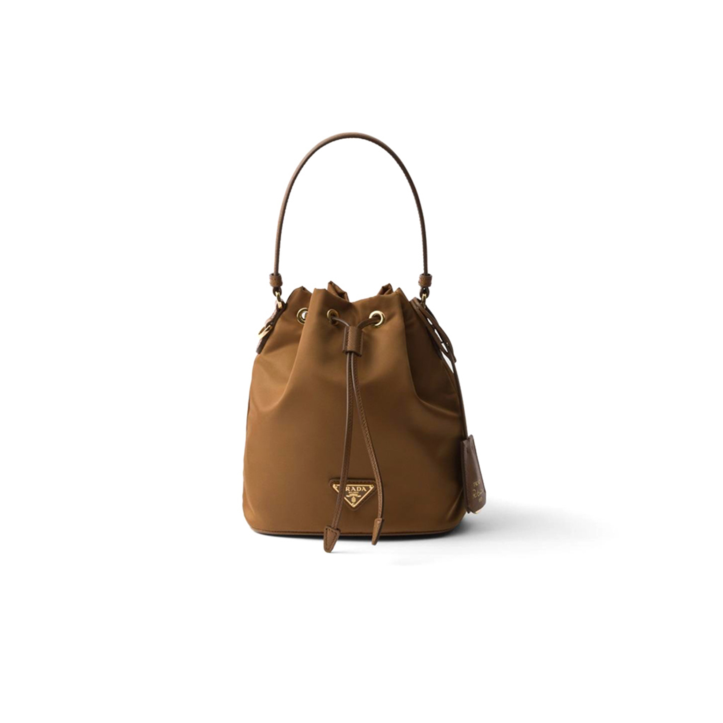 PRADA NATURAL RE-EDITION 1978 MINI RE-NYLON BAG 1BE067 (19.5*15.5*10cm)